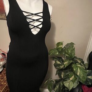 Privy Black Elegant Dress